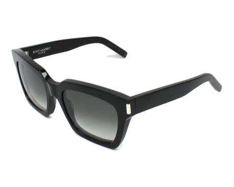 occhiali bold 1 yves saint laurent|Saint Laurent Grey Gradient Square Sunglasses BOLD 1 001 54 .